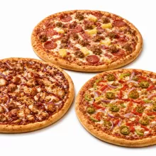 12" BUY 1 GET 1 HALF PRICE