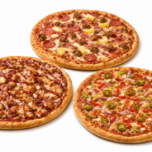 12" BUY 1 GET 1 HALF PRICE